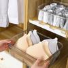 Caja de almacenamiento de ropa interior con cajón oculto para guardarropa, calcetines, ropa interior, sujetadores, cesta para ropa interior con compartimentos divididos para el hogar.