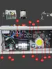 Máquina de Selagem Hualian 770 Acessórios Completos Interruptor Motor Controlador de Velocidade Roda Controlador de Temperatura Escovas de Carvão Roda Passiva