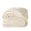 Colcha de grado A de algodón 100% con fibra de soja, con 30% de fibra de alcohol polivinílico modificada con proteína, núcleo de colcha de algodón puro, adecuada para uso en primavera y otoño, y también para invierno