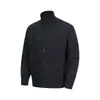 Cárdigan de punto para hombre, con cuello alto, de un solo pecho, suave y texturizado, corte holgado, hombros caídos, casual, color liso, suéter de abrigo para otoño e invierno