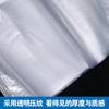 Sacola Plástica Transparente tipo Colete para Embalagem de Comida para Viagem, Pão, Sopa, Macarrão e Marmita, Sacola para Embalagem de Presente de Chá e Comida, Sacola Plástica tipo Colete de Alta Densidade