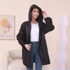 Avental de Cozinha Moderno à Prova de Água e Óleo Estilo Coreano, Roupa de Trabalho Protetora para Homens e Mulheres, Bata de Manga Comprida, Roupa de Proteção, Uniforme de Trabalho