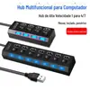 Hub Divisor USB Multi-Função Hub para Laptop Socket USB de Múltiplos Usos Divisor de Expansão