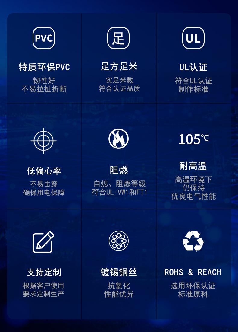 美标阻燃电子线