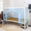 * Nueva Red Mosquitera para Dormitorio Estudiantil de una Persona.m Litera. Cama Hogar Alto Bajo Doble Capa. Cremallera de Arroz