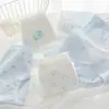 Ropa interior de algodón para niña de clase A, combinación de ropa interior de algodón, entrepierna antibacteriana, transpirable, cintura y cadera, calzoncillos para estudiantes