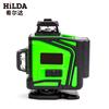 Nivel Hilda de alta precisión baldosa de piso pegatina de piso pegatina de pared línea automática 16 líneas nivel verde 4D