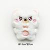 Novo urso de pelúcia dos desenhos animados Acessórios da boneca Bonito Urso de corpo inteiro Estudante Bolsa Pin DIY Boneca feita à mão
