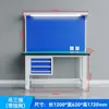 Mesa de trabajo antiestática de alta resistencia, consola para instalador, mesa de mantenimiento multifuncional, línea de montaje de acero inoxidable, mesa de empaque para taller