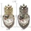 Colgante de lazo de amor de网红 aleación joyería para uñas cadena de borlas murciélago de Halloween decoración de uñas venta al por mayor