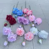 3 cabezas de peonía de ciervo de nieve, flores artificiales, decoración de bodas y hogar, venta al por mayor