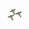 Accesorios retro de aleación DIY alas de amor colgante de llave colgante 15 * 14MM O251