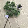 Fabricante Mayorista de Plantas Verdes Simuladas Tuya Pino Pino de Bienvenida Podocarpus Rama Única Pino de Belleza Hoja de Arce Decoración de Plantas