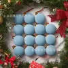Fabricante de Bolas de Natal Transfronteiriças para Decorações de Natal Internas em Múltiplos Ambientes, Bolas de Veludo Luxuosas para Pendurar em Vários Tamanhos