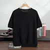 2025 Nuevo Otoño e Invierno Cachemira Cuello Redondo Tejido de Punto Manga Corta para Hombre Color Sólido Suave Ceroso Cálido Tejido de Punto de Cachemira Top