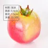 Ornatos de frutas de simulação abacaxi plástico materiais didáticos precoces armário limão banana espuma educação infantil abóbora laranja pera