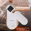 Vaporizador de Roupas Portátil de Parede, Máquina de Passar Inteligente, Ferro de Passar Elétrico Dobrável, Vaporizador de Roupas Portátil a Vapor com Ajuste de Três Velocidades