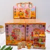 Novo Criativo DIY Mini Supermercado Máquina de Vendas Gabinete Acessórios em Miniatura Cena Casa Casa de Brinquedo Feita à Mão Brinquedos