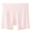 Shorts de Seguridad Antiexposición y Ropa Interior Dos en Uno para Niñas Verano Fino Seda de Hielo Boxer Shorts Shorts para Niñas