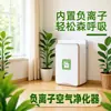 Purificador de Aire Doméstico para Sala de Estar y Dormitorio, Purificador de Formaldehído Montado en Pared, Generador Inteligente de Iones Negativos de Bajo Ruido