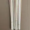 Bolsa de material para leque redondo DIY feito à mão sem nós tiras de bambu tiras de bambu material tecido à mão tiras de bambu finas lisas cor