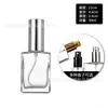 Botellas dispensadoras de perfume, Botellas rociadoras personalizadas, Botellas de perfume de vidrio vacías, Botellas de presión portátiles para viaje, Stock listo de fábrica al por mayor