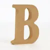 Enfeites de Letras Inglesas de Madeira Decoração Criativa para Casa Decorações de Ano Novo Decorações de Letras de Madeira