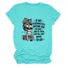 Si Mis Personalidades Amazon Ebay Sitio Independiente Camiseta de Manga Corta con Cuello Redondo de Moda y Única para Mujer