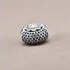 Yiluya plata S925 incrustada en cobre hueco tallado Xizang accesorios Loto posterior Nube Accesorios de pulsera DIY Nube posterior Venta al por mayor