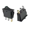 Interruptor de Balancín KCD3 Ojo de Gato Azul Punto Plateado Tipo Barco Lámpara Ojo de Gato LED Interruptor de Balancín LED 12V 24V 220V LED