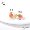Esperando accesorios dorados de Vietnam para bricolaje de alta retención de color, diseño de colgante de tulipán, accesorios para collar, colgante, femenino