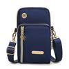 Moda Bolsa de Pulso de Tela Grande Bolsa de Braço para Celular Feminina Ombro Transversal Outdoor Corrida Bolsa Pequena para Trocos Juventude Mini Vertical