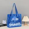 Bolso de Mano de PVC Personalizado Sensación Premium Plástico Láser Transparente Mágico Regalo Bolso de Mano Viaje Compras Bolsa Jelly