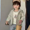 Roupas para Bebês e Crianças Pequenas, Jaqueta com Capuz para Meninos Estilo Nova Primavera, Blusa Cardigan Estilo Coreano para Meninos, Roupa de Primavera para Sair, Categoria a