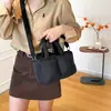 Bolsa de Algodón Sencilla y Elegante para Mujer, Nuevo Modelo 2026, Bolso de Mano y Bolso de Hombro Ligero, Bolso Cruzado Versátil y de Moda
