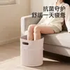 Balde para banho de pés FaSoLa profundo, balde isolado para lavar os pés, até a panturrilha, portátil, bolsa dobrável para imersão dos pés, banheira de hidromassagem para os pés para uso doméstico