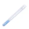 Pincel de Máscara de Cílios em Tubo em estoque Atacado Descartável Haste de Cristal Pincel de Máscara de Cílios Pente Curvador de Sobrancelhas Portátil Pincel de Máscara de Cílios para Maquiagem
