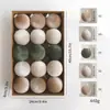 Popular Set de Bolas de Tela Navideñas de Amazon Adornos Colgantes para Exhibiciones Navideñas en Ventanas de Hoteles y Decoraciones de Árboles de Navidad de Tela