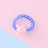 Anillo de Cuentas Adorno para el Pulgar para Niños con Elástico Ajustable Color Caramelo Estrella Lindo Adornos de Mano Venta al por Mayor en Stock