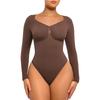 Exportación Europea y Americana Talla Grande Postparto Levantamiento de Glúteos Ropa Interior Moldeadora Sin Costuras Corsé para Mujer Control de Abdomen Tanga Bodysuit Bodysuit