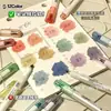 Caneta Fluorescente Marcador de Grande Capacidade Conjunto para Pôsteres Criativos Desenho à Mão para Crianças, Marcador com Ponta Chanfrada Não Borra