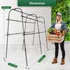 Conozca la Espaldera Arqueada Personalizada Adecuada para Plantas Trepadoras, Espaldera Alta para Pepinos, Pérgola para Trepar, Estante para Invernadero