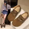 Zapatos Birkenstock de Suela Gruesa para Aumentar Altura, Completamente Cubiertos, para Mujer, Novedad Otoño 2026, Más Vendidos, Mocasines Retro Cómodos de Suela Suave