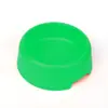 Tigela única para pet, tigela para cachorro, tigela para gato, suprimentos para pet, tigela plástica redonda pequena, universal para água potável, para gatos e cachorros