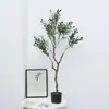 Árvore de simulação planta bonsai planta em vaso shopping center escritório sala de estar decoração flor flor artificial planta verde banana de viajante atacado