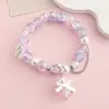 Pulsera de Joyería de Nuevo Estilo, Joyería de Cuentas de Cristal Estilo Coreano, Pareja, Estudiante, Pulsera Infantil, Joyería para Niñas al por Mayor