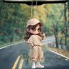 Transfronterizo Nuevo Dibujo Animado Creativo Niña Accesorios Colgantes para Coche Mochila Accesorios Colgantes Adornos Colgantes para Coche Colgante Pequeño