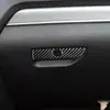 Adecuado para 13-18 Ford Explorer manija de caja de almacenamiento fibra de carbono accesorios de decoración de modificación interior de coche