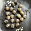 Venta de Liquidación Colgante de Collar Pulsera Cadena para Clavícula Cuentas Dzi de Tíbet Material Viejo Ágata Ojo Tres Ojos Ojo Nueve Ojos Accesorios de Cuentas Budistas