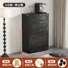 Gabinete de acero de cinco cajones de pie multicapa arte de hierro para el hogar gabinete de cajones mesa de noche de dormitorio gabinete de cajones de chapa metálica multifuncional ecológico